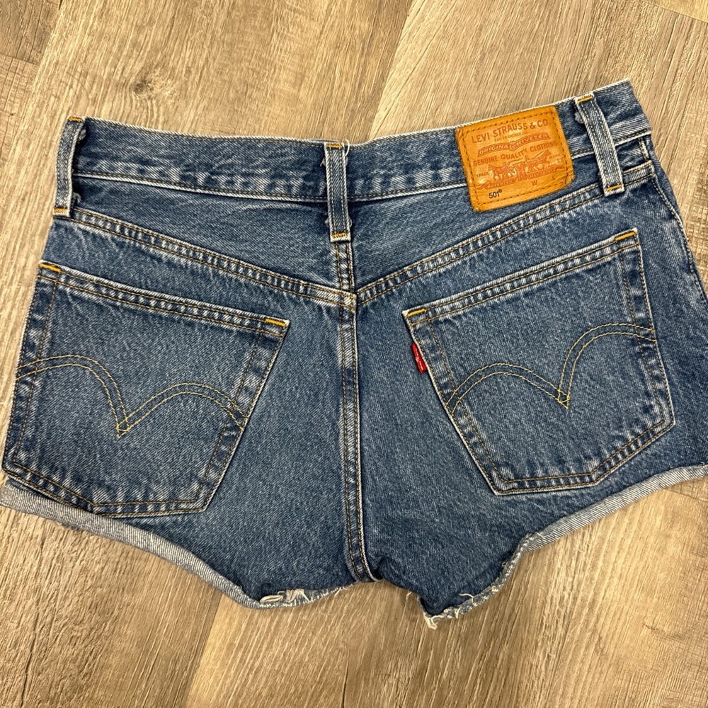Levi's Classic Blue Jean Shorts